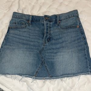 AERO High Rise Jean Skirt Size 8